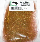 Ice dub Hareline golden brown
